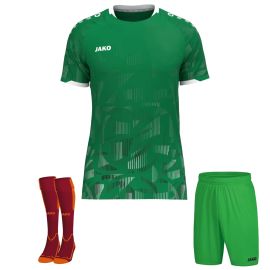 Jako Sonic Trikotsatz Kinder 3-teilig Trikot Fussball Short Stutzenstrumpf