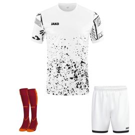 Jako Trikotsatz ABSOLUTE KA Herren Damen 3-teilig Fussball Trikot Shorts Stutzenstrumpf