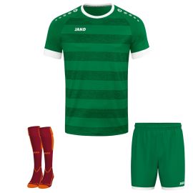 Jako Trikotsatz Celtic Melange Herren Damen 3-teilig Fussball Trikot Shorts Stutzenstrumpf