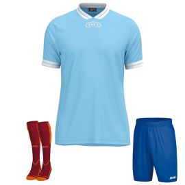 Jako Trikotsatz Retro Herren Damen 3-teilig Trikot Fussball Short Stutzenstrumpf