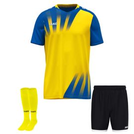 Jako Trikotsatz Vintage Herren Damen 3-teilig Trikot Shorts Sockenstutzen