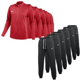 Nike Park 26 Trainingsanzug Satz Damen 2-teilig Trainingsjacke Fleece Sweathose