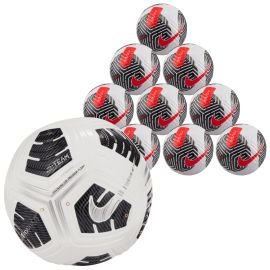 Nike Spielball + 10er Ballpaket Flight Fussball Grösse 5 2023 Fußball Größe 5