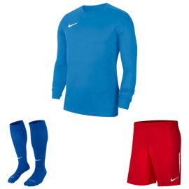 Nike Trikotsatz langarm Park 7 Kinder 3-teilig Trikot langarm Short Fussballsocken
