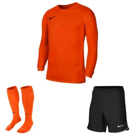 Nike Trikotsatz langarm Park 7 Kinder 3-teilig Trikot langarm Woven Short Fussballsocken