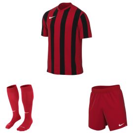 Nike Trikotsatz Striped Division V Herren Damen 3-teilig Fussball Trikot Shorts Fussballsocken
