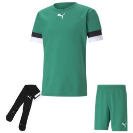 Puma Team Rise Trikotsatz Herren Damen 3-teilig Fussball Trikot Fussballshort Sockenstutzen