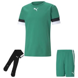 Puma Team Rise Trikotsatz Herren Damen 3-teilig Fussball Trikot Fussballshort Sockenstutzen
