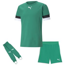 Puma Team Rise Trikotsatz Herren Damen 3-teilig Fussball Trikot Short Torwart Stegstutzen Core Stirrup