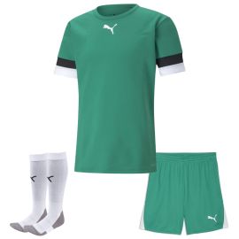 Puma Team Rise Trikotsatz Herren Damen 3-teilig Fussball Trikot Shorts Sockenstutzen