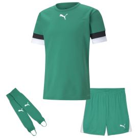Puma Team Rise Trikotsatz Herren Damen 3-teilig Fussball Trikot Shorts Torwart Stegstutzen Core Stirrup