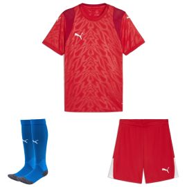 Puma teamCUP Trikotsatz Herren Damen 3-teilig Fussball Trikot Shorts Fussballsocken