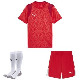 Puma teamCUP Trikotsatz Herren Damen 3-teilig Fussball Trikot Shorts Sockenstutzen