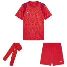 Puma teamCUP Trikotsatz Herren Damen 3-teilig Fussball Trikot Shorts Sockenstutzen