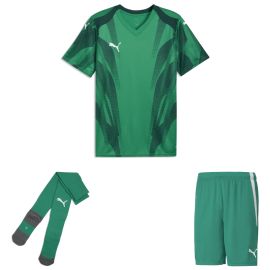 Puma teamFINAL26 Trikotsatz Herren Damen 3-teilig Graphic+ Trikot Fussballshort Core Sockenstutzen