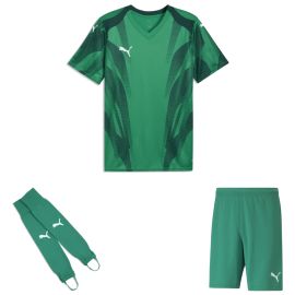 Puma teamFINAL26 Trikotsatz Herren Damen 3-teilig Graphic+ Trikot Fussballshort Torwart Stegstutzen Core Stirrup