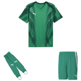 Puma teamFINAL26 Trikotsatz Herren Damen 3-teilig Graphic+ Trikot Fussballshort Torwart Stegstutzen Core Stirrup