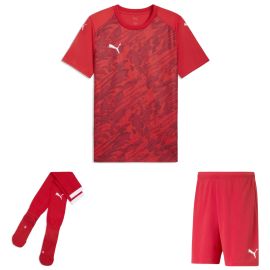 Puma teamFINAL26 Trikotsatz Kinder 3-teilig Graphic Trikot Fussballshort Sockenstutzen