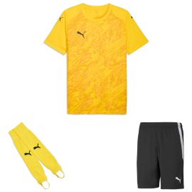 Puma teamFINAL26 Trikotsatz Herren Damen 3-teilig Graphic Trikot Fussballshort Torwart Stegstutzen Core Stirrup