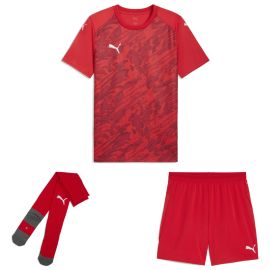 Puma teamFINAL26 Trikotsatz Herren Damen 3-teilig Graphic Trikot Short Core Sockenstutzen