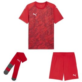 Puma teamFINAL26 Trikotsatz Herren Damen 3-teilig Graphic Trikot Shorts Core Sockenstutzen