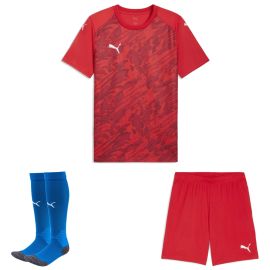 Puma teamFINAL26 Trikotsatz Kinder 3-teilig Graphic Trikot Shorts Fussballsocken