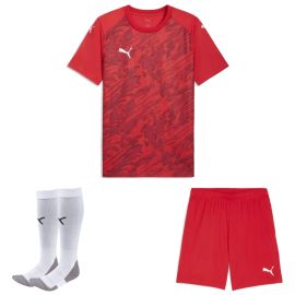 Puma teamFINAL26 Trikotsatz Kinder 3-teilig Graphic Trikot Shorts Sockenstutzen