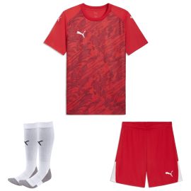 Puma teamFINAL26 Trikotsatz Kinder 3-teilig Graphic Trikot Shorts Sockenstutzen