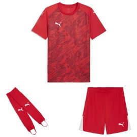 Puma teamFINAL26 Trikotsatz Herren Damen 3-teilig Graphic Trikot Shorts Torwart Stegstutzen Core Stirrup