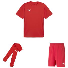 Puma teamGoal Trikotsatz Herren Damen 3-teilig Fussball Trikot Fussballshort Sockenstutzen
