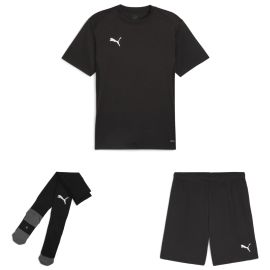 Puma teamGoal Trikotsatz Kinder 3-teilig Fussball Trikot Shorts Core Sockenstutzen