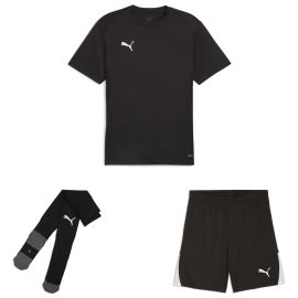 Puma teamGoal Trikotsatz Kinder 3-teilig Fussball Trikot Shorts Core Sockenstutzen