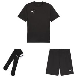 Puma teamGoal Trikotsatz Kinder 3-teilig Fussball Trikot Shorts Sockenstutzen