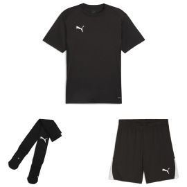 Puma teamGoal Trikotsatz Kinder 3-teilig Fussball Trikot Shorts Sockenstutzen