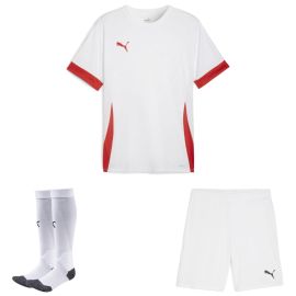 Puma teamGoal Trikotsatz Kinder 3-teilig Matchday Trikot Shorts Fussballsocken