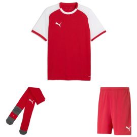 Puma teamLIGA26 Trikotsatz Herren Damen 3-teilig Trikot Matchday Fussballshort Core Sockenstutzen