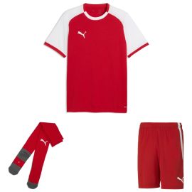 Puma teamLIGA26 Trikotsatz Herren Damen 3-teilig Trikot Matchday Fussballshort Core Sockenstutzen