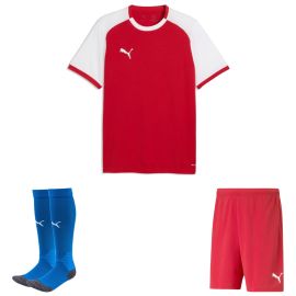 Puma teamLIGA26 Trikotsatz Herren Damen 3-teilig Trikot Matchday Fussballshort Fussballsocken