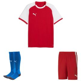 Puma teamLIGA26 Trikotsatz Herren Damen 3-teilig Trikot Matchday Fussballshort Fussballsocken