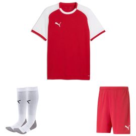 Puma teamLIGA26 Trikotsatz Herren Damen 3-teilig Trikot Matchday Fussballshort Sockenstutzen