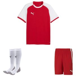 Puma teamLIGA26 Trikotsatz Herren Damen 3-teilig Trikot Matchday Fussballshort Sockenstutzen