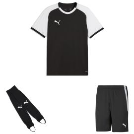 Puma teamLIGA26 Trikotsatz Herren Damen 3-teilig Trikot Matchday Fussballshort Torwart Stegstutzen Core Stirrup