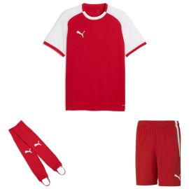 Puma teamLIGA26 Trikotsatz Herren Damen 3-teilig Trikot Matchday Fussballshort Torwart Stegstutzen Core Stirrup