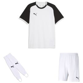 Puma teamLIGA26 Trikotsatz Kinder 3-teilig Trikot Matchday Fussballshort Torwart Stegstutzen Core Stirrup