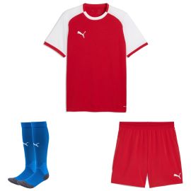 Puma teamLIGA26 Trikotsatz Herren Damen 3-teilig Trikot Matchday Short Fussballsocken
