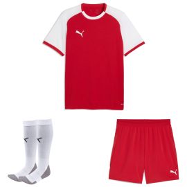 Puma teamLIGA26 Trikotsatz Herren Damen 3-teilig Trikot Matchday Short Sockenstutzen