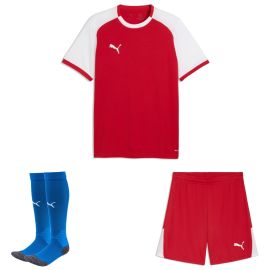 Puma teamLIGA26 Trikotsatz Herren Damen 3-teilig Trikot Matchday Shorts Fussballsocken