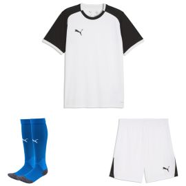 Puma teamLIGA26 Trikotsatz Kinder 3-teilig Trikot Matchday Shorts Fussballsocken