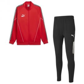 Puma Trainingsanzug Set teamKING Herren Damen 2-teilig Trainingsjacke Trainingshose