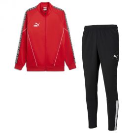 Puma Trainingsanzug Set teamKING Herren Damen 2-teilig Trainingsjacke Trainingshose